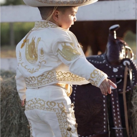 Mexican Charro Suit 8pc Mariachi Set - Picture 2 of 5